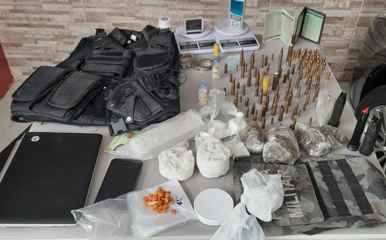 SSP e Gaeco cumprem 22 mandados contra organização criminosa especializada em tráfico de drogas