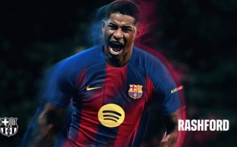 Barcelona reforça seu poderoso ataque com o empréstimo de Rashford, do Manchester United