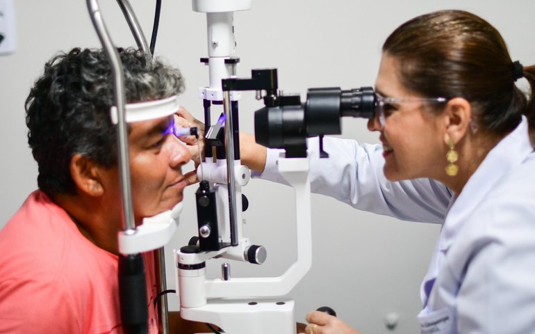 Sesau assegura saúde da visão por meio do Ambulatório Estadual de Oftalmologia