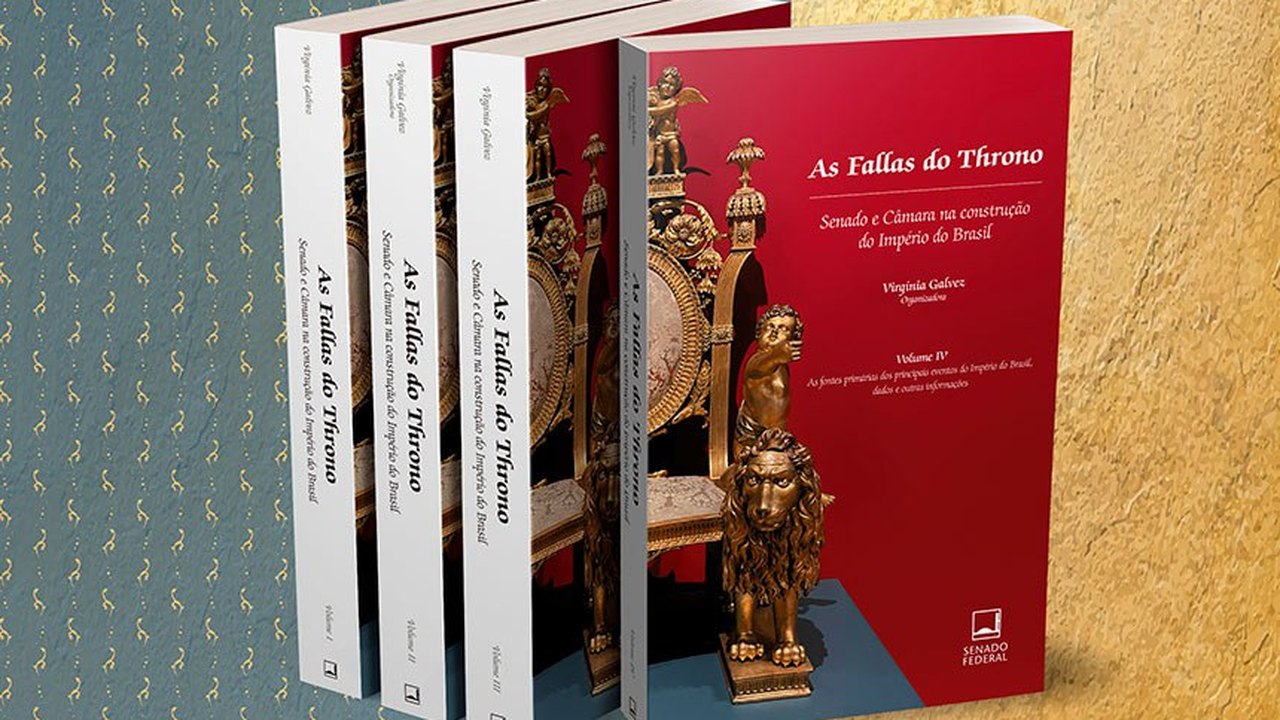 Senado lança coleção 'As Fallas do Throno' durante sessão especial nesta quarta