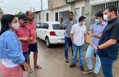 Comissão de Fiscalização das Obras visita bairros e encontra diversos problemas