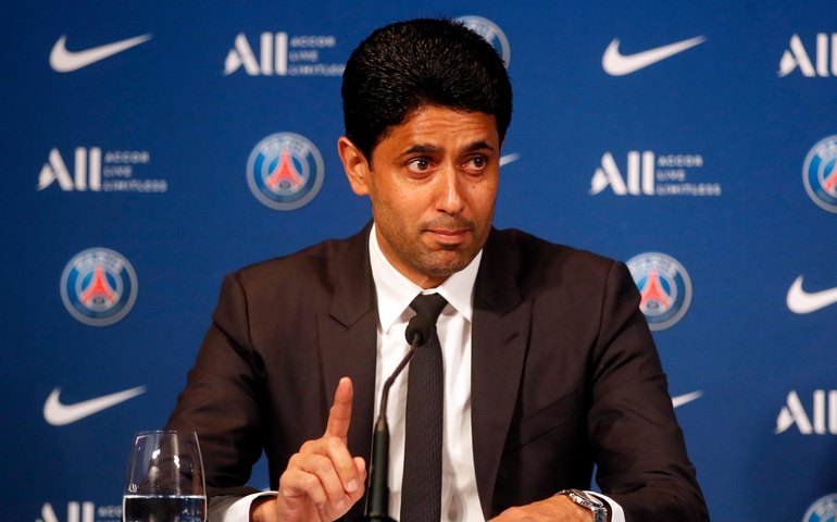 Al Khelaifi celebra saída da Juventus da Superliga: 'Decisão certa e inteligente'