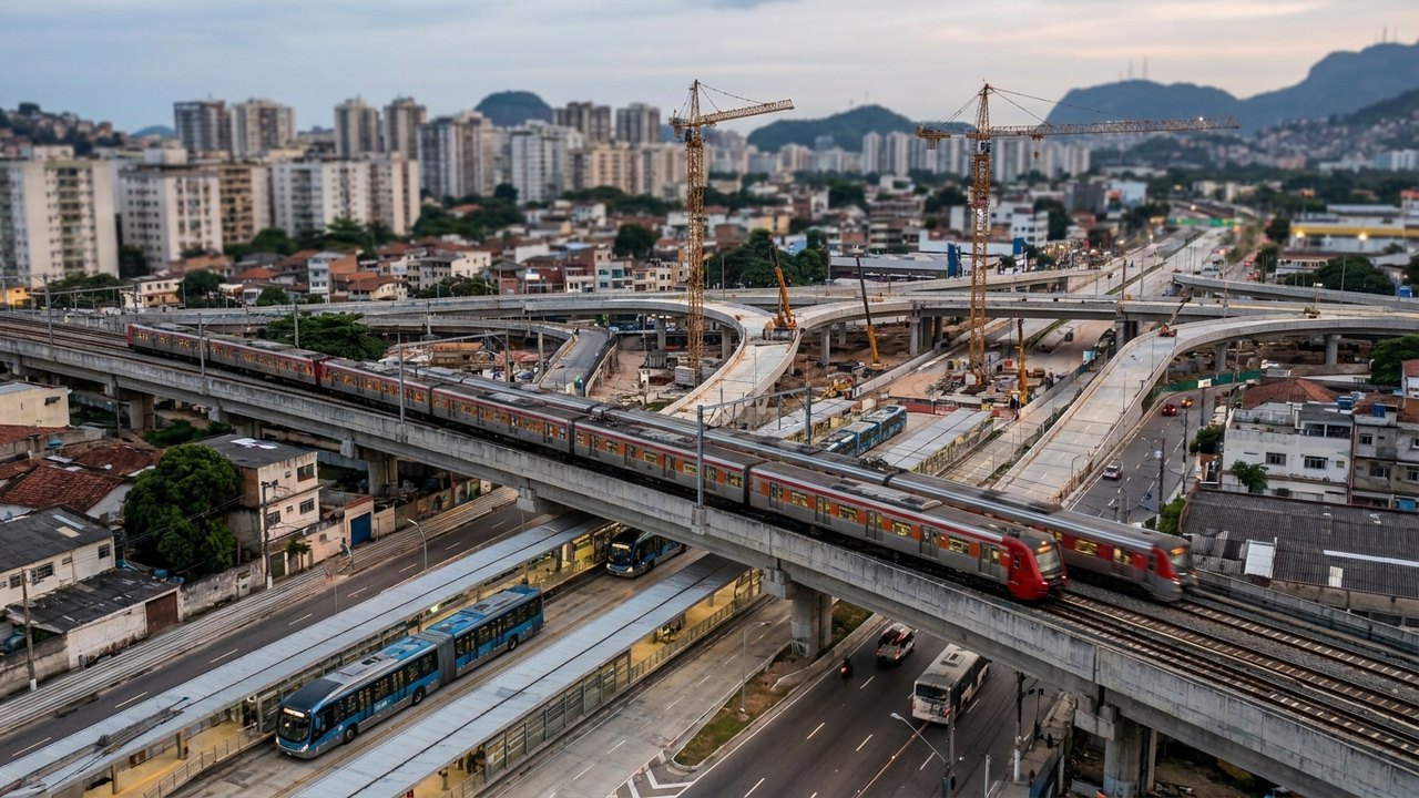 Estudo aponta 15 projetos prioritários de mobilidade para a Região Metropolitana do Rio, que somam R$ 68 bilhões; conheça