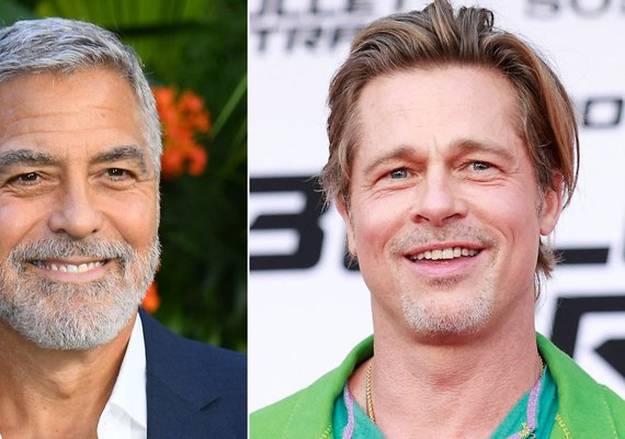 'Lobos', com Brad Pitt e George Clooney, é o filme mais visto da história da Apple TV+