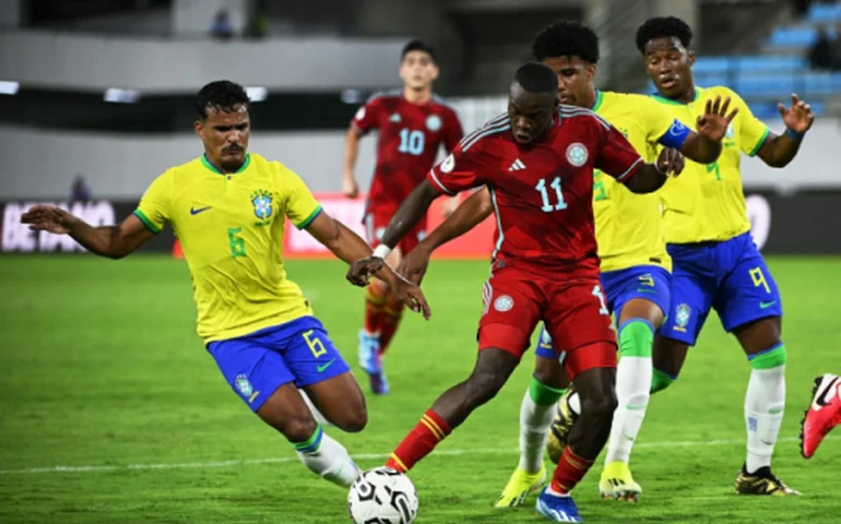 Brasil poupa titulares, apanha por 3 a 1 e Venezuela fecha quadrangular final do Pré-Olímpico