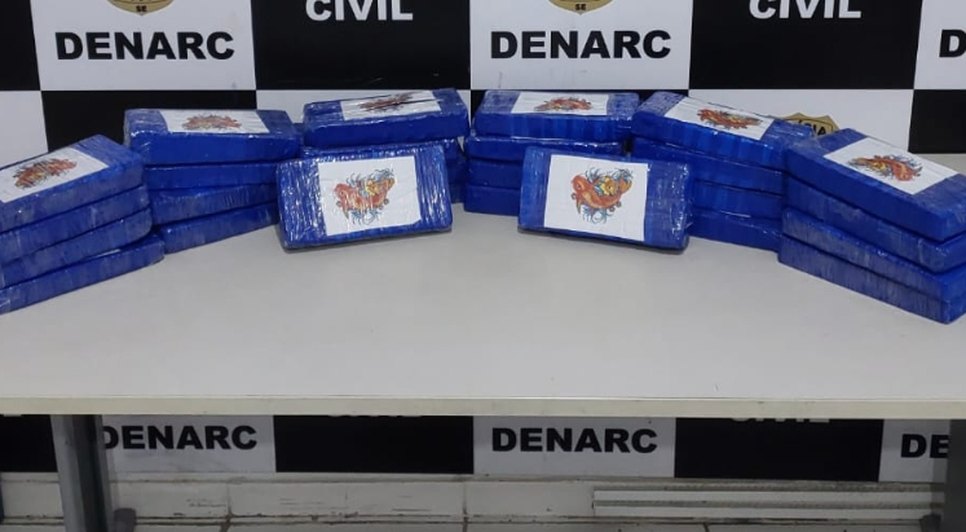 26kg de drogas denarc / Foto: Foto: Polícia Civil/ Divulgação