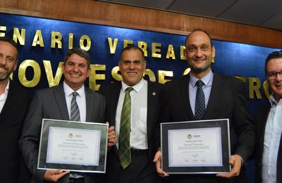 Comunicadores são homenageados com a Comenda Edécio Lopes na Câmara de Maceió