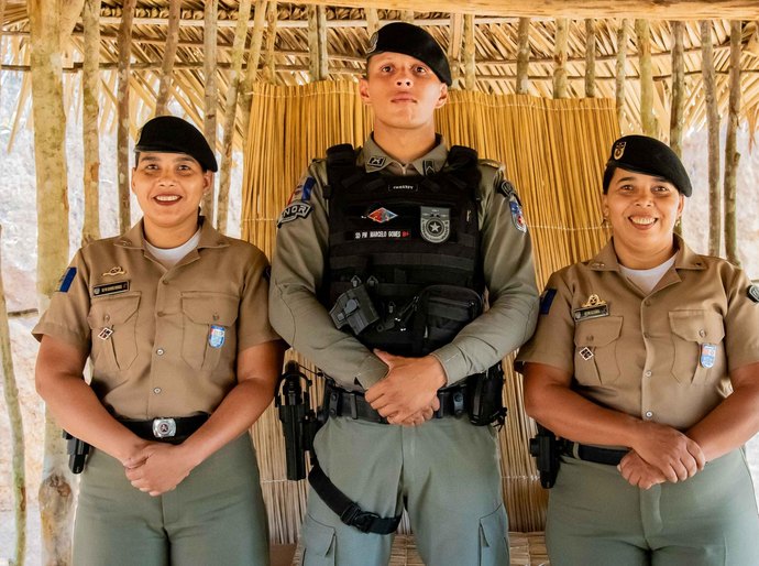 Militares indígenas unem suas raízes culturais ao serviço policial em Palmeira dos Índios