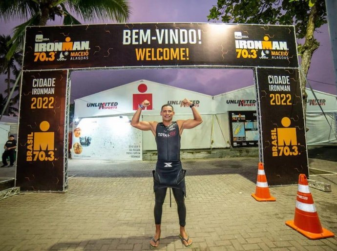 Agente da Guarda Municipal de Maceió participa da 5ª edição do IRONMAN 70.3