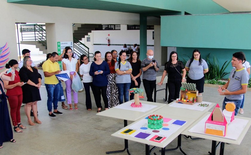 Rede Brasileira de Aprendizagem Criativa realiza visita técnico/ pedagógica e oficinas em Coruripe