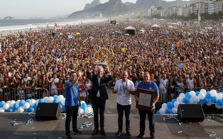 Rio conquista título de maior réveillon do mundo pelo Guinness World Records