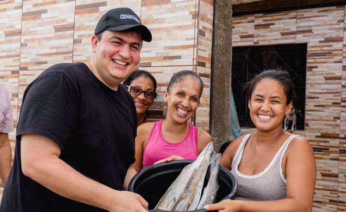 Peixes serão distribuídos a partir do dia 28 de março, em todos os bairros da cidade