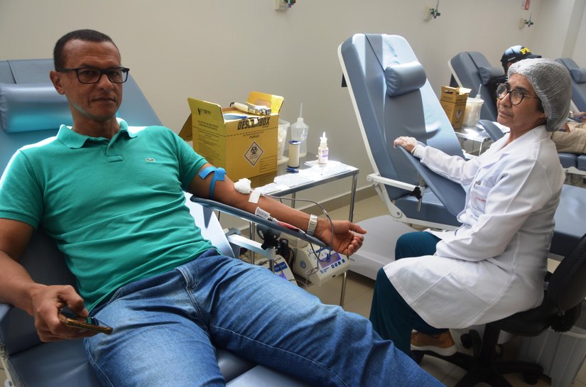 Hemoal levará equipe itinerante para coletar sangue em Coruripe nesta quinta (19)