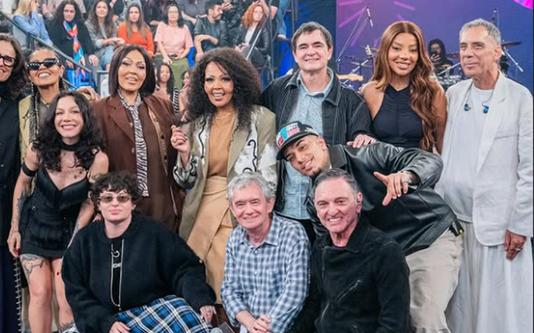 'Altas Horas' recebe Ludmilla e Arnaldo Antunes neste sábado