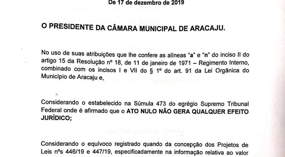 ATO CAMARA REAJUSTE