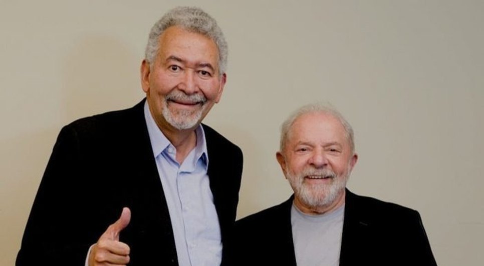 Paulão ao lado do presidente Lula  / Foto: Assessoria