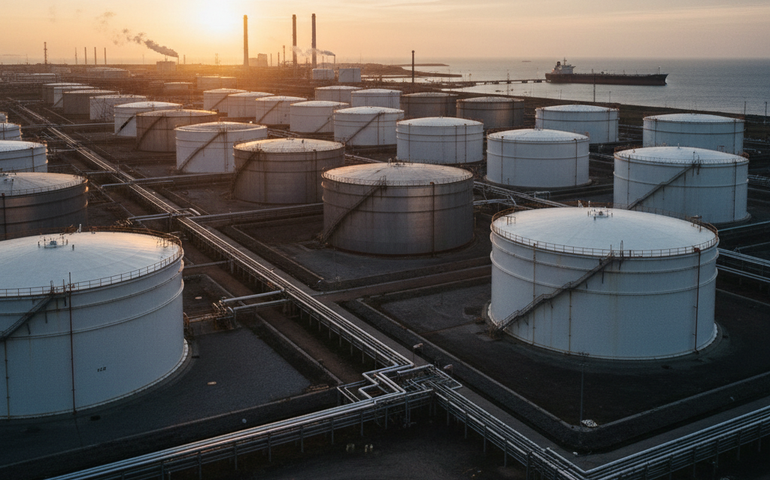 Petróleo recua quase 2% com alívio geopolítico e aumento de estoques nos EUA