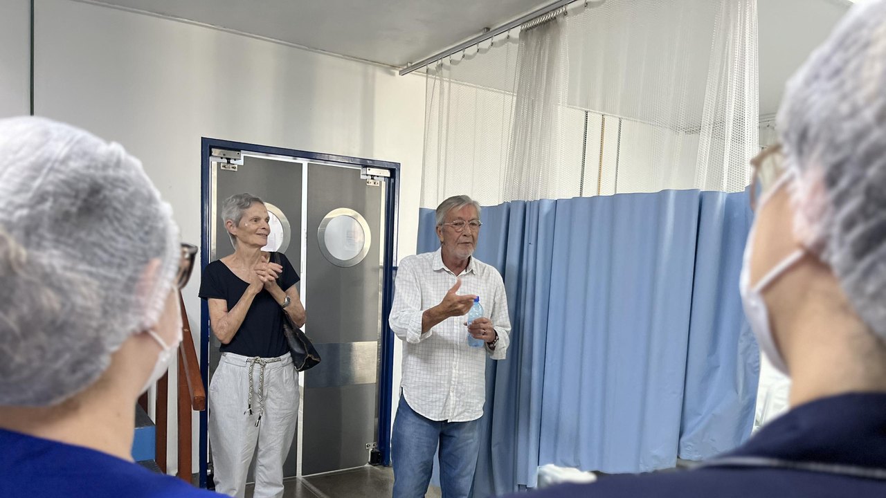 Idoso se recupera de AVC e agradece equipe do HGE pela assistência que recebeu