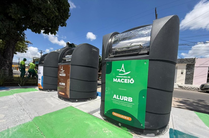 Alurb instala lixeiras subterrâneas no Conjunto Graciliano Ramos