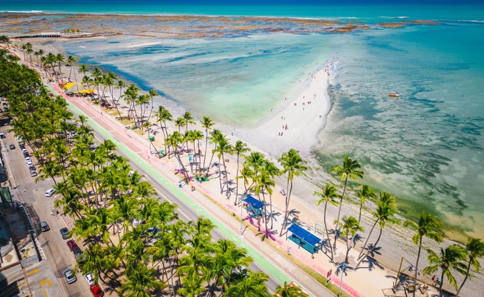 Praia de Ponta Verde é um dos atrativos de Maceió Praia de Ponta Verde é um dos atrativos de Maceió