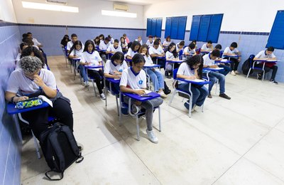 Escolas estaduais participam de avaliação diagnóstica do ensino médio