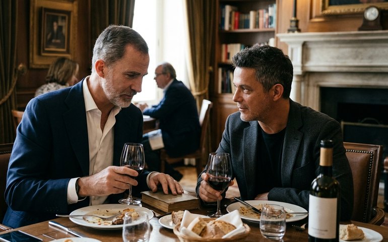 Livro revela suposto caso entre Rei Felipe VI e Alejandro Sanz