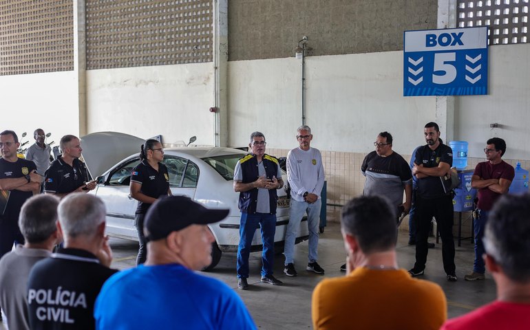 Detran realiza treinamento de identificação veicular para agentes da Polícia Civil de Alagoas