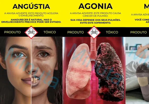 Anvisa aprova novas advertências para embalagens de cigarros