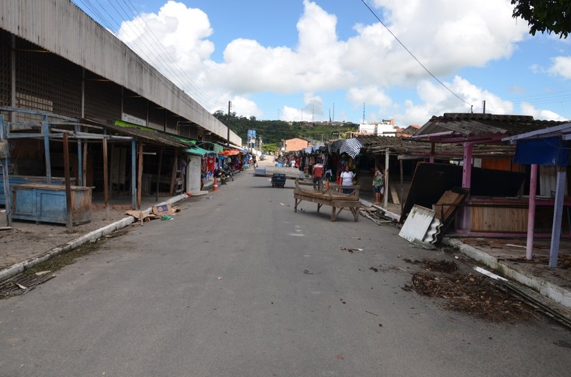 Obras iniciadas em São Miguel do Shopping popular e galpões comerciais