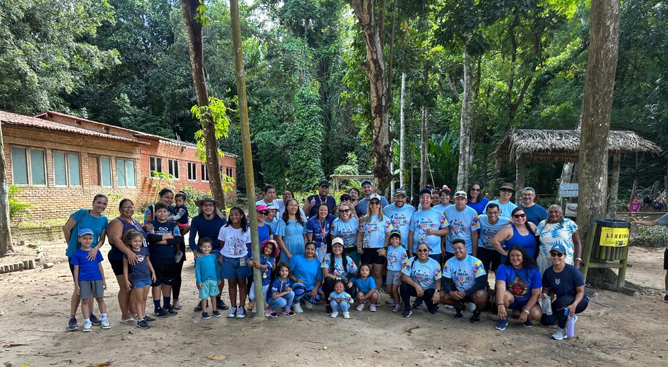 Familias de crianças atípicas participam de atividades no parque municipal 