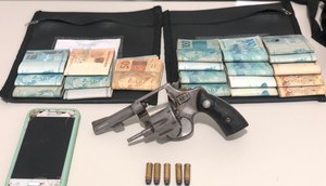 Homem é preso por roubar R$19 mil de ponto bancário em Lagarto / Foto: Foto: Polícia Civil/SE