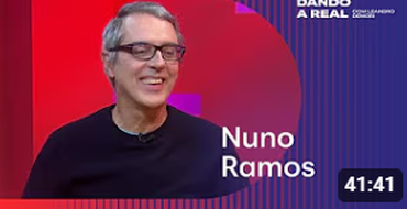 Dando a Real com Leandro Demori recebe o artista plástico Nuno Ramos