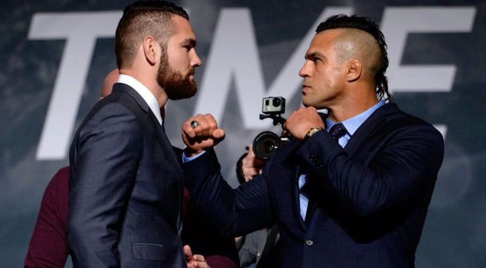 Chris Weidman e Belfort - Foto: UFC