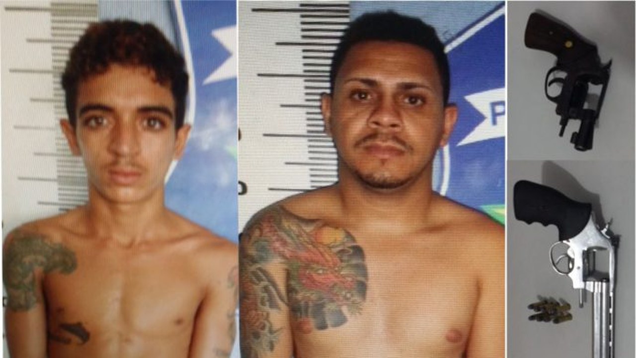 PC autua dois homens presos com armas no Vergel