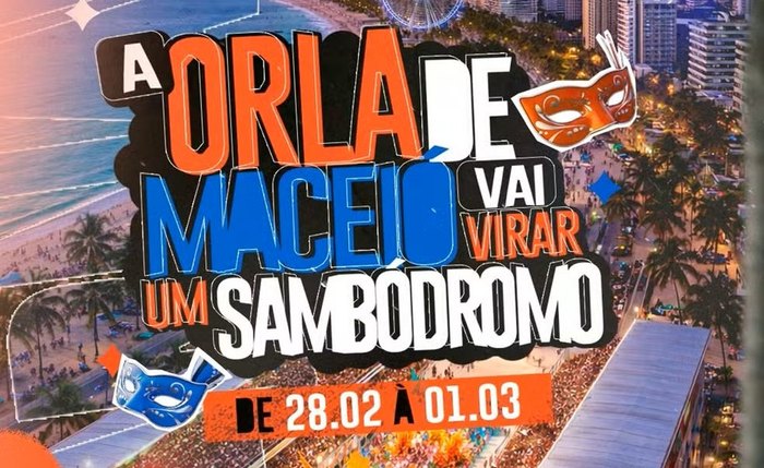 Evento celebra a cultura popular alagoana com desfiles de seis escolas na primeira noite