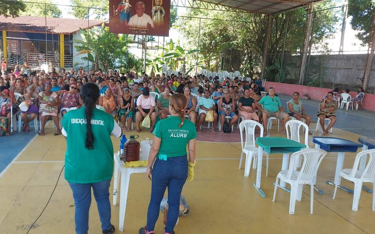 Alurb participa de evento com famílias assistidas pela Casa Dom Bosco