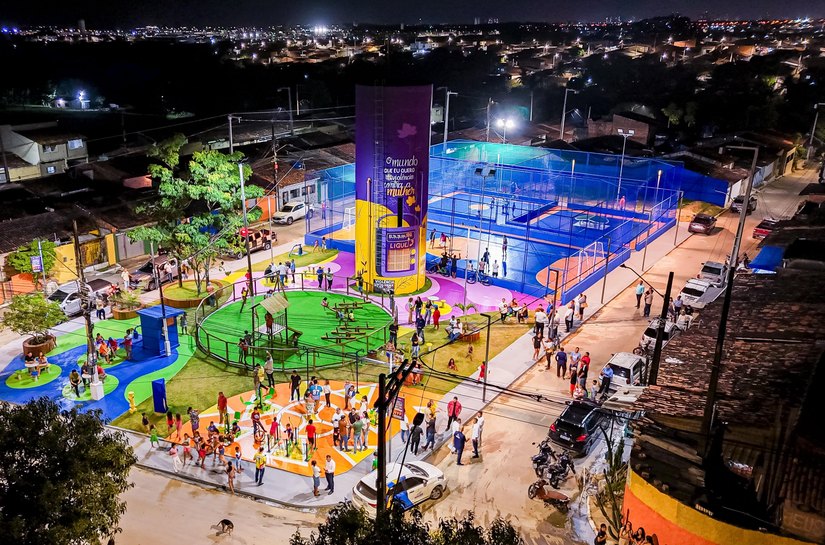 JHC inaugura areninha e duas praças no Benedito Bentes