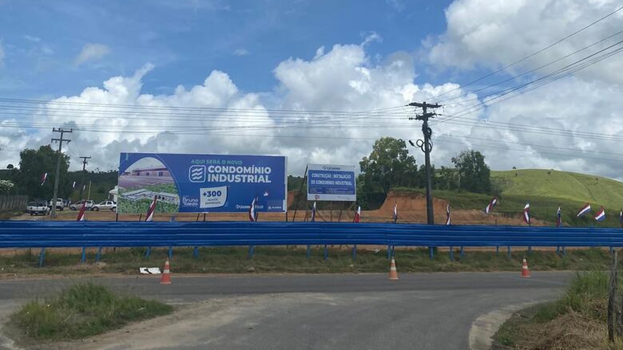 Governo de Alagoas lança obra de Condomínio Industrial em Cajueiro