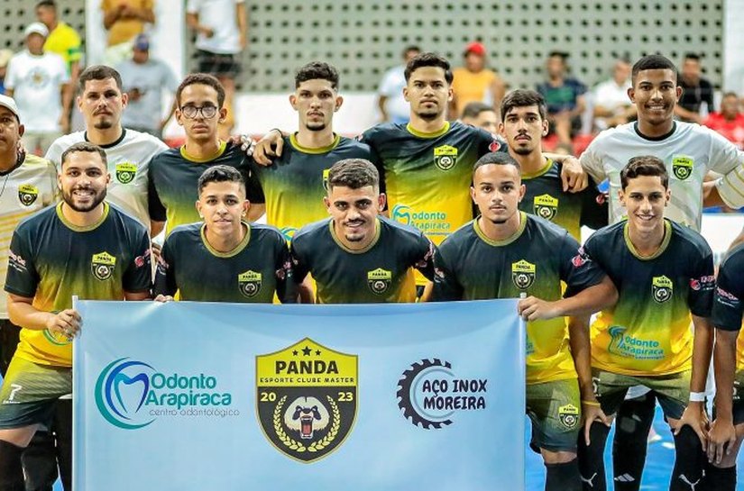 Esporte Master Panda representará Arapiraca nas Oitavas de Final da Taça Batalha de Futsal