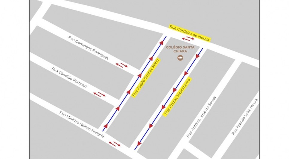 MUDANÇAS RUAS LUZIA 