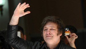 javier-milei-20112023083019557 / Foto: Foto: Luis Robayo/AFP