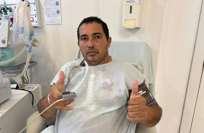 Paciente volta a ter qualidade de vida após cirurgia inédita no Hospital do Coração Alagoano
