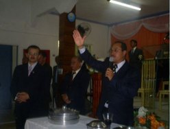 Primeira Santa Ceia em Batalha