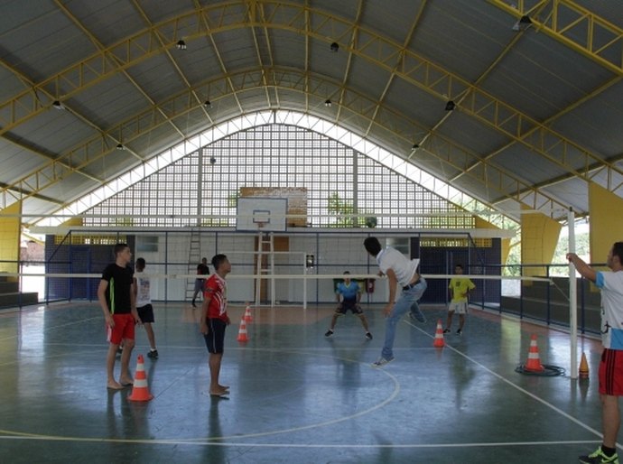 Ginásios mudam a realidade de estudantes da rede estadual de ensino