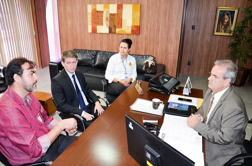 Dirigentes do Núcleo Estadual de Economia da Saúde visitaram Otávio Lessa