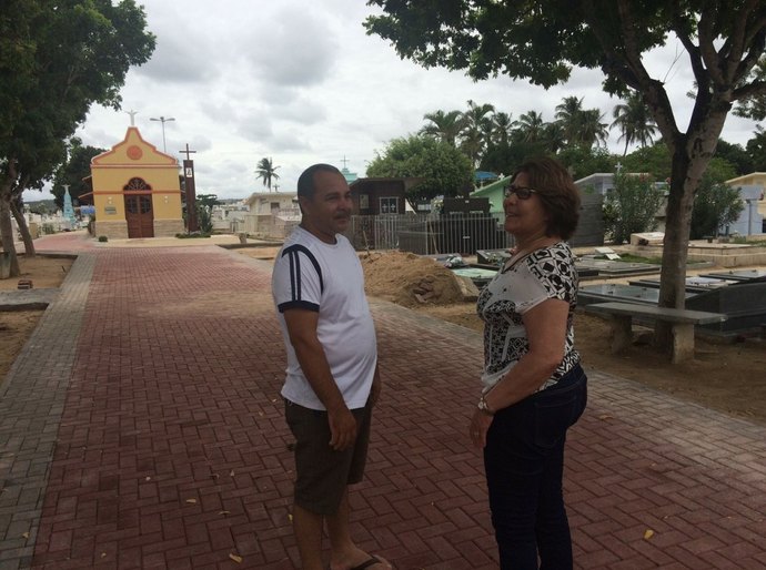 Obras no Cemitério Pio XII de Arapiraca seguem em ritmo acelerado