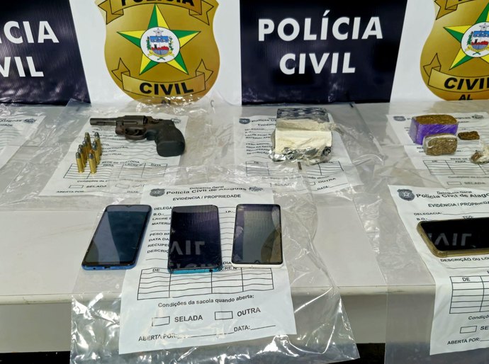 Polícia Civil deflagra operação contra o tráfico de drogas na parte baixa de Maceió