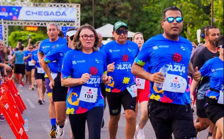 Corrida Azul reúne centenas de participantes em Arapiraca e fortalece a inclusão
