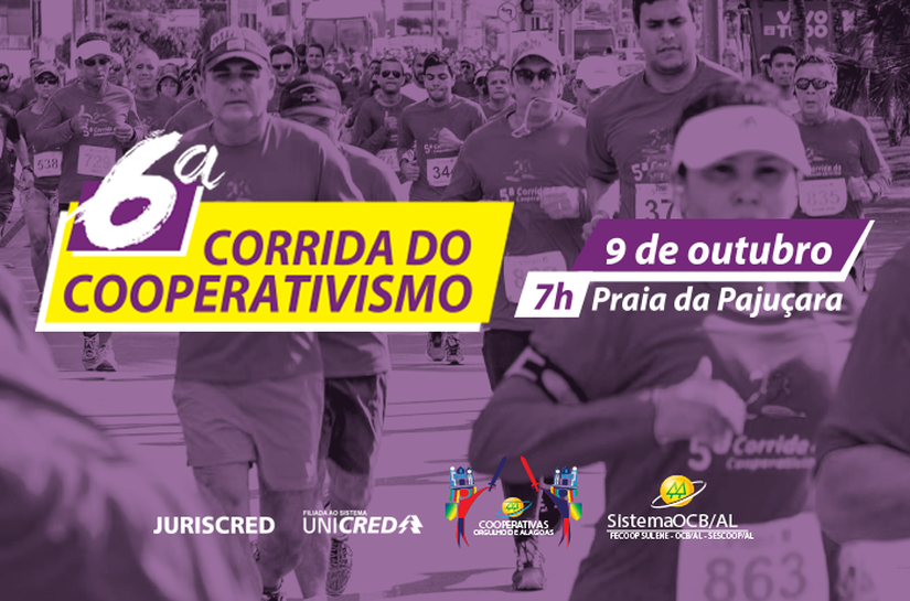 Inscrições encerradas para a 6ª Corrida do Cooperativismo