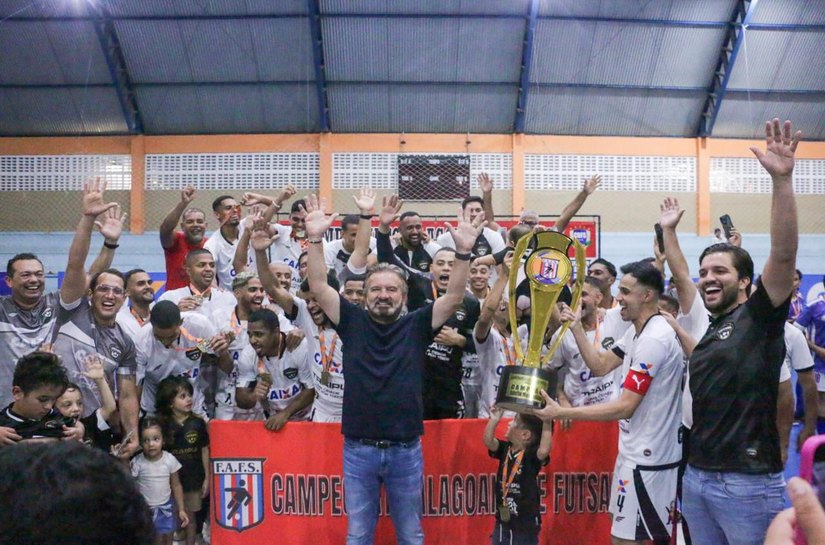 Esporte Clube Traipu goleia Fênix Clube e conquista tricampeonato do Alagoano de Futsal